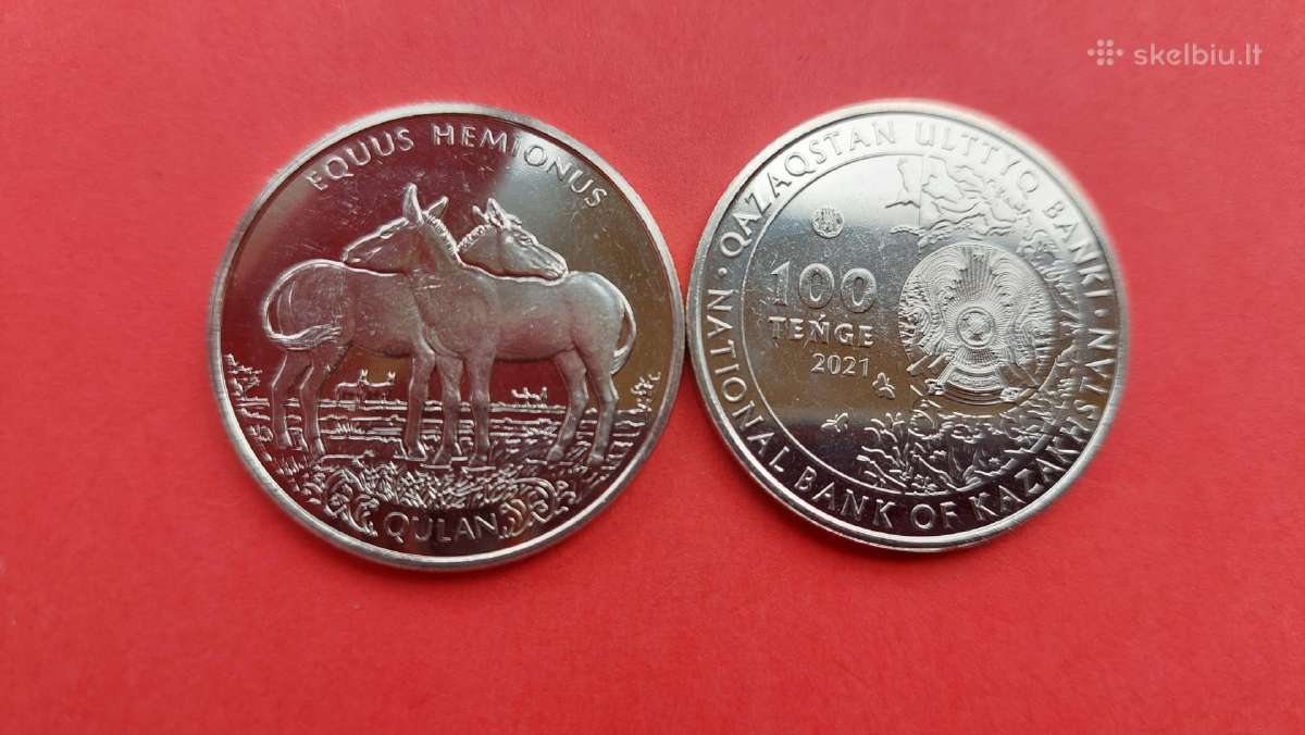 Kazachstanas 2021m. 100 tenge “kulanas“ Unc