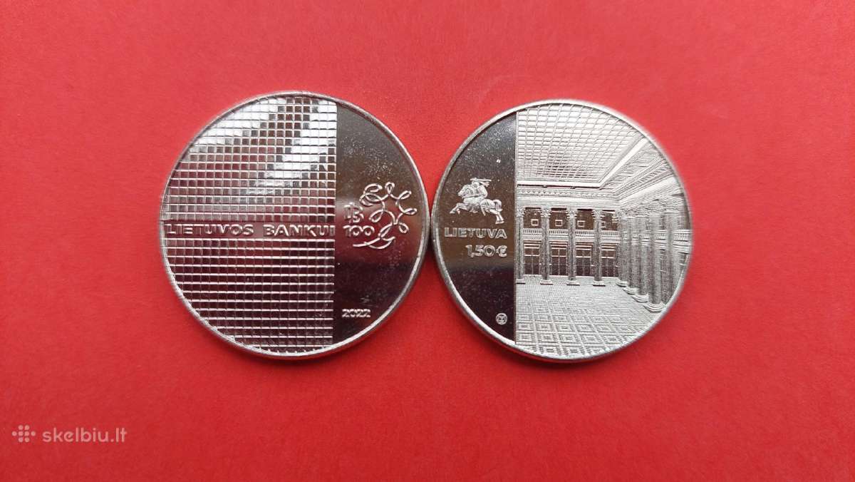 Lietuva 1.50 € monetos ir sidabrines - nuotraukos Nr. 9