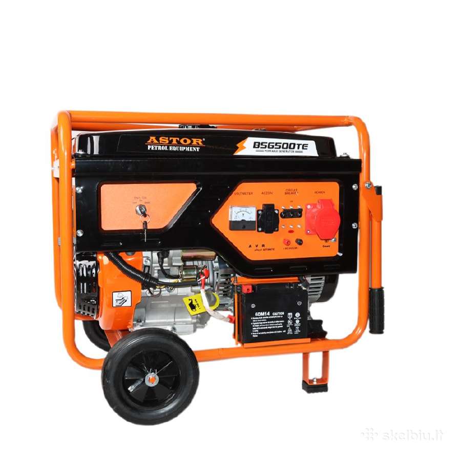 Benzininis elektros generatorius Astor 3000w - nuotraukos Nr. 5