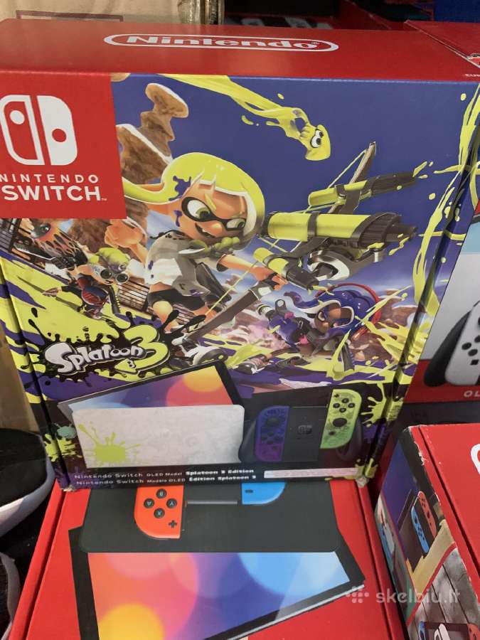 Nauji nintendo switch ir switch oled