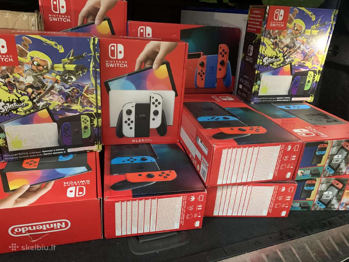Nauji nintendo switch ir switch oled - nuotraukos Nr. 2