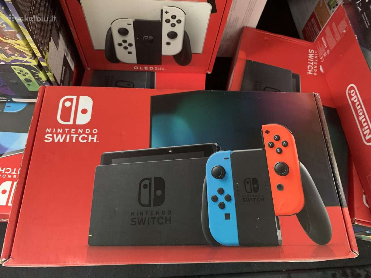 Nauji nintendo switch ir switch oled - nuotraukos Nr. 4
