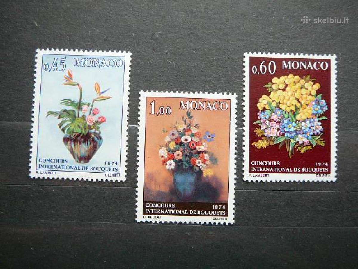 Geles Flora Monakas 1973 Mnh mn1104