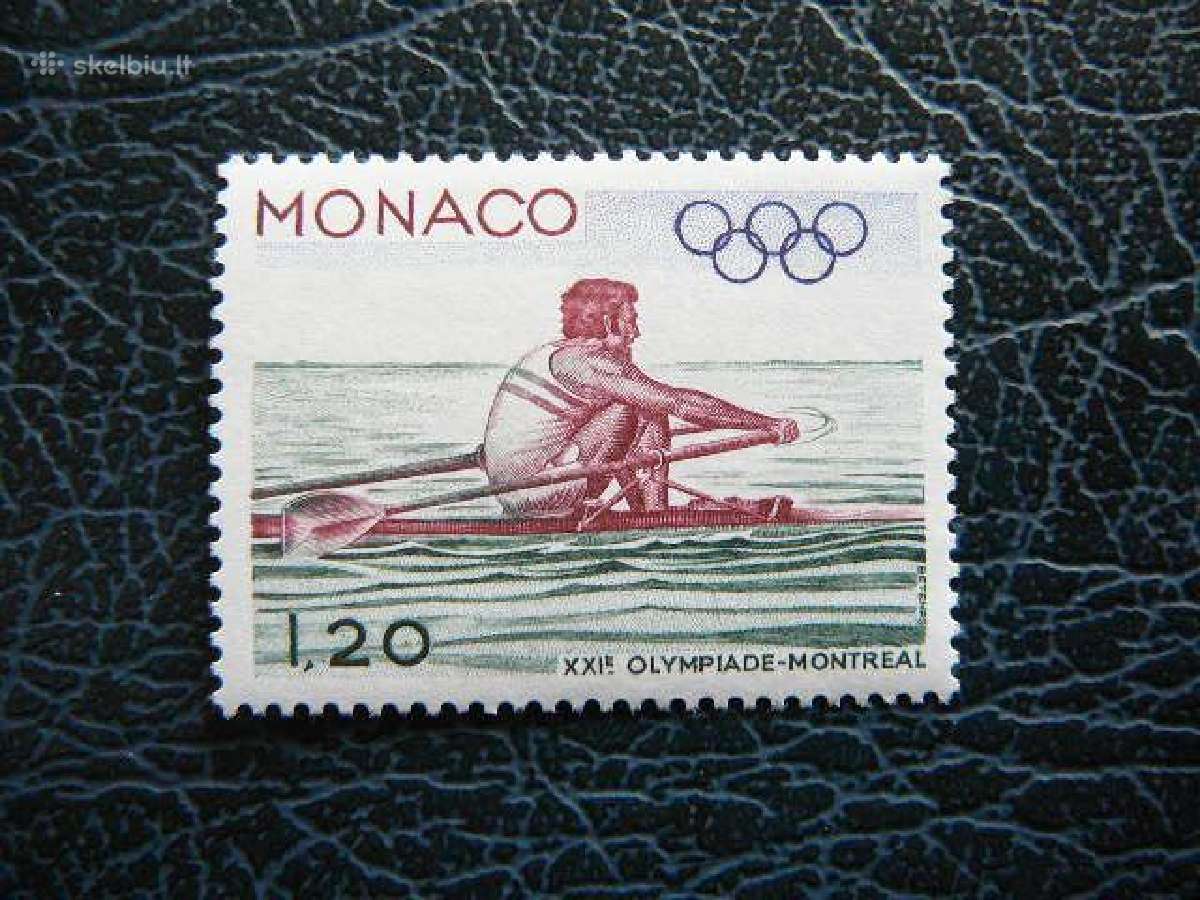 Olimpines vasaros Monakas 1976 Mnh mn1228