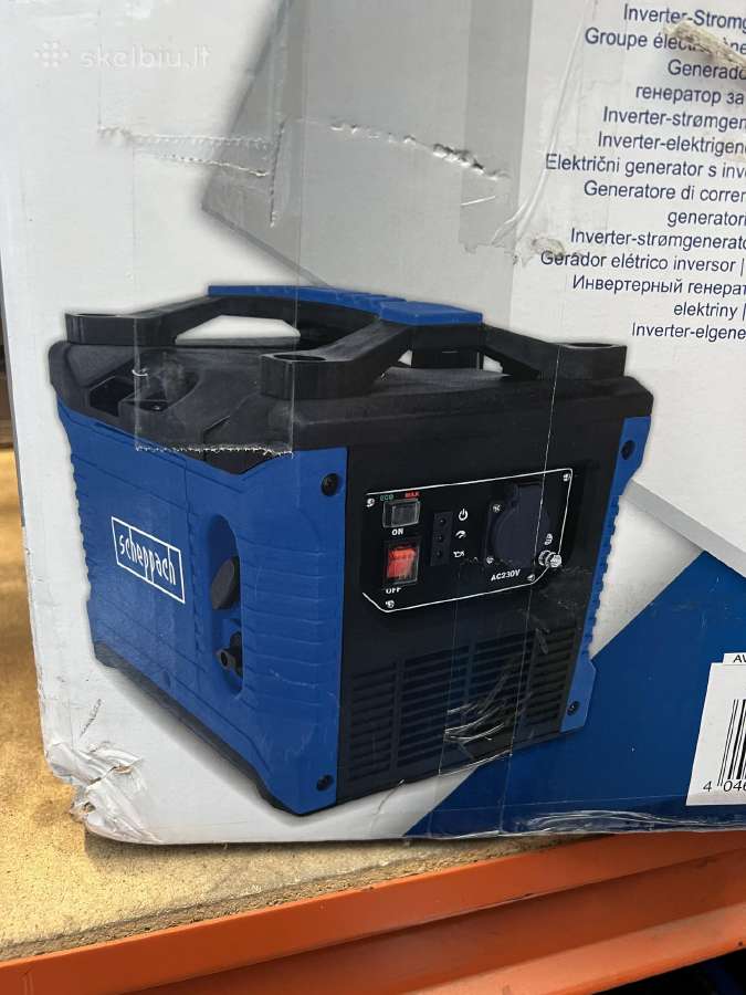Inverterinis generatorius Scheppach Sg1600i
