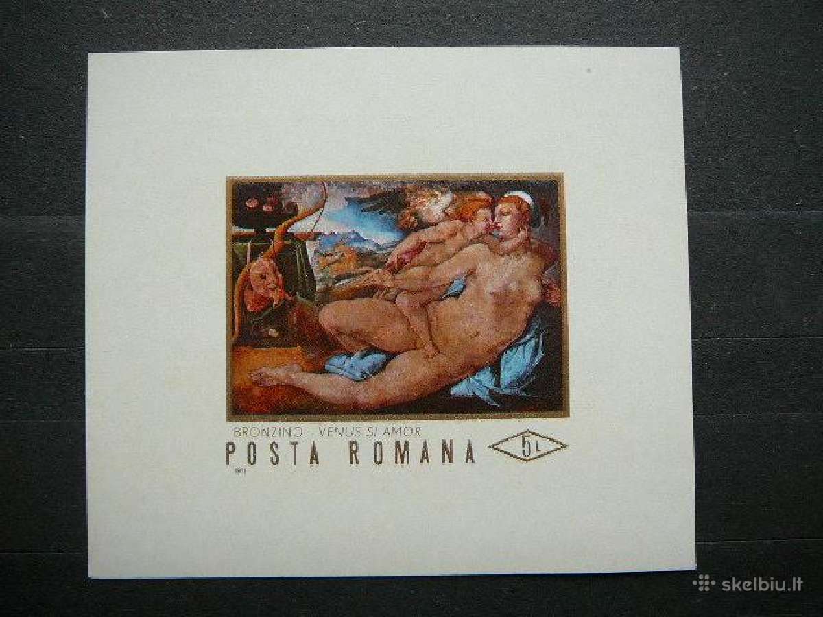 Daile Nudes Rumunija 1971 Mnh rm2952