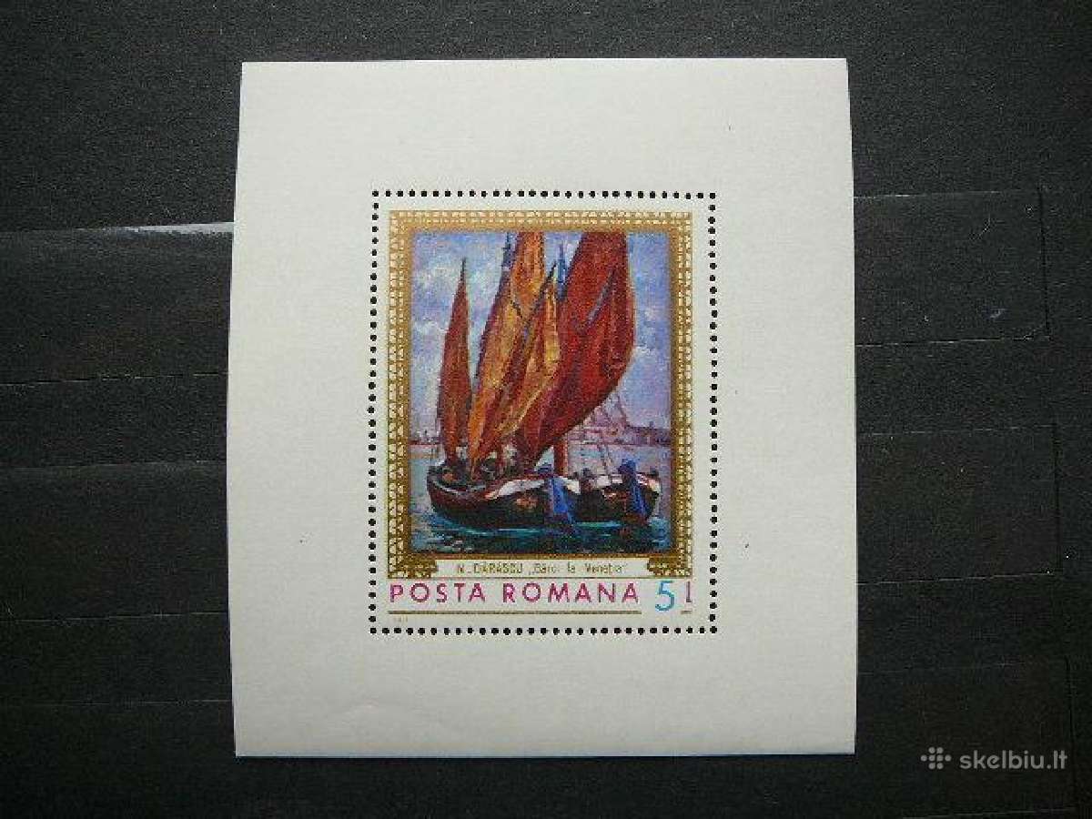 Burlaiviai Laivai Rumunija 1971 Mnh rm2977