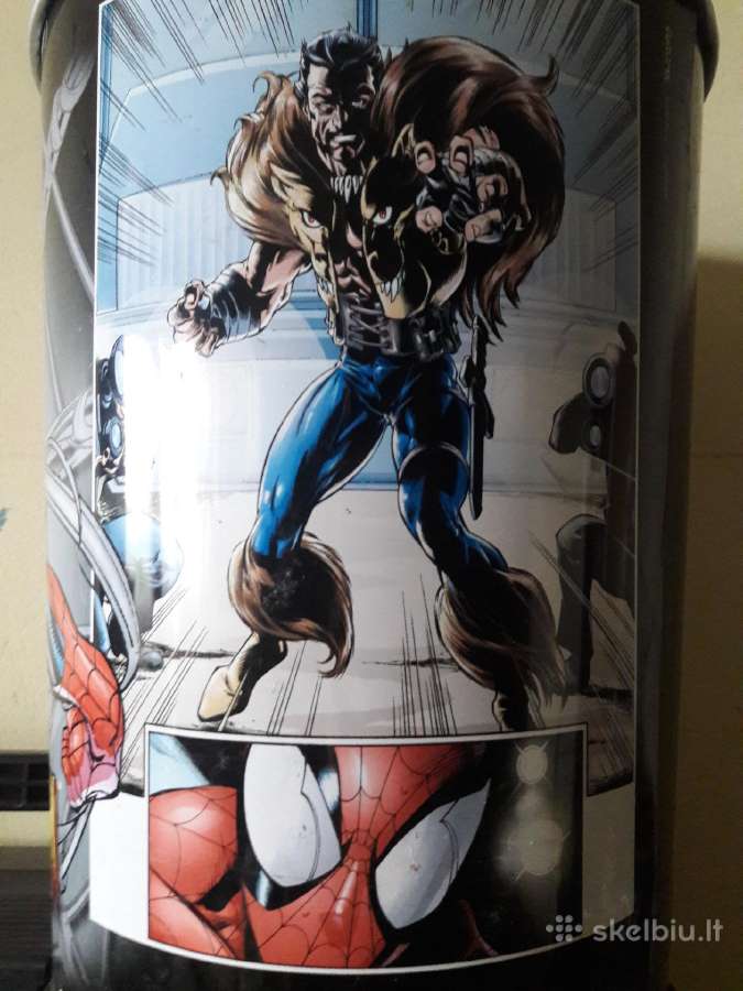 Šliukšliadeže i vaiku kambari Spiderman - nuotraukos Nr. 2