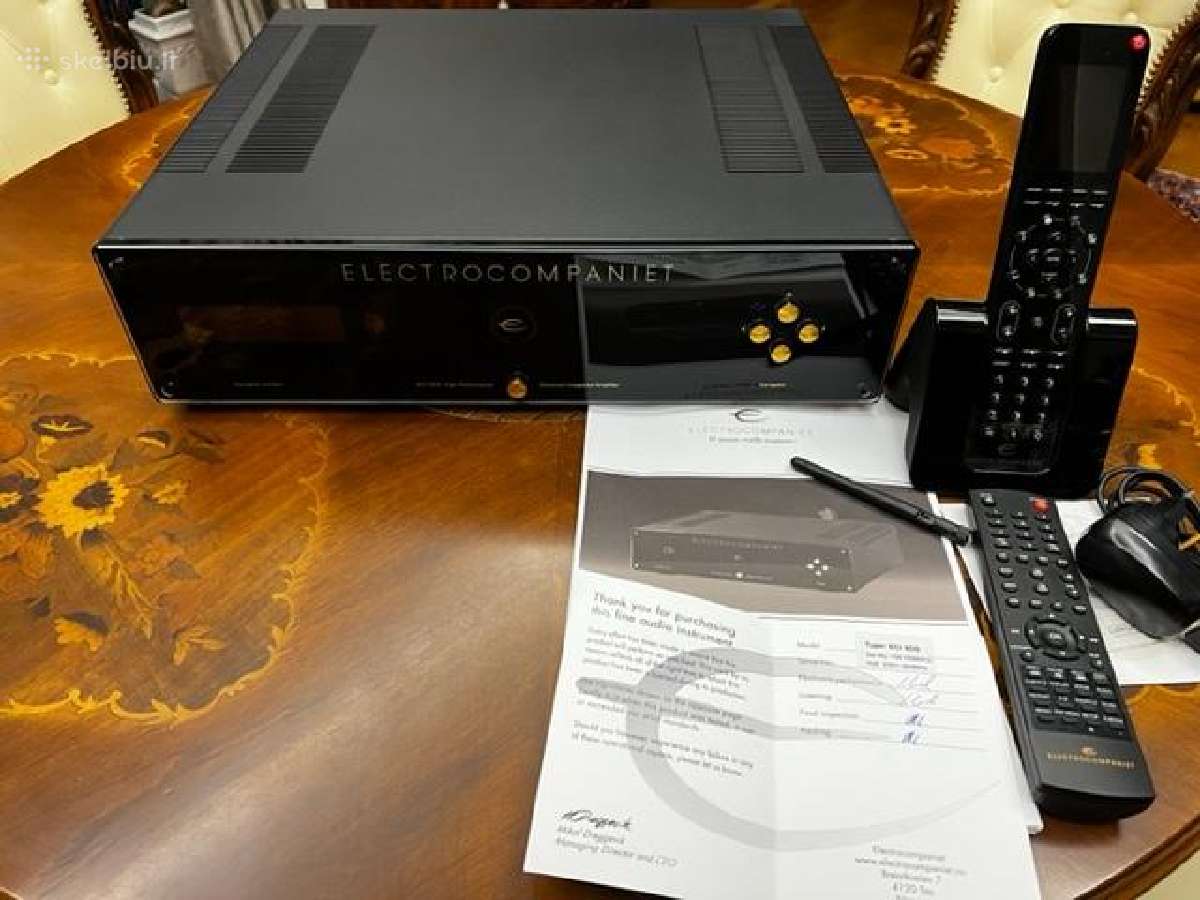 Parduodamas Electrocompaniet Eci 6ds stiprintuvas