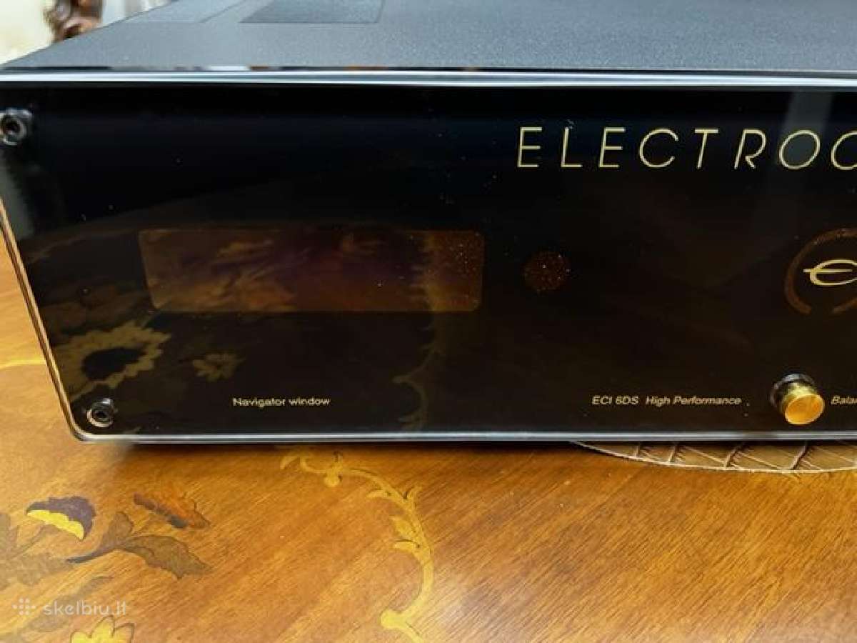 Parduodamas Electrocompaniet Eci 6ds stiprintuvas - nuotraukos Nr. 4