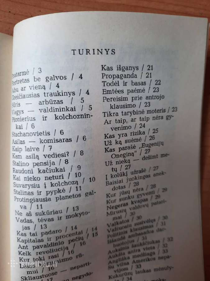 Lietuvoje ryžiai neauga. Politiniai anekdotai - nuotraukos Nr. 4