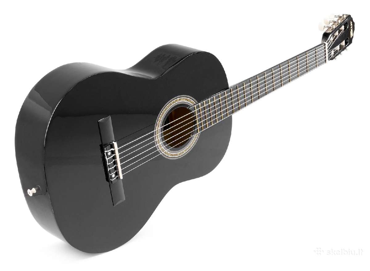 Max Soloart klasikinė gitara juoda - rinkinys - nuotraukos Nr. 4