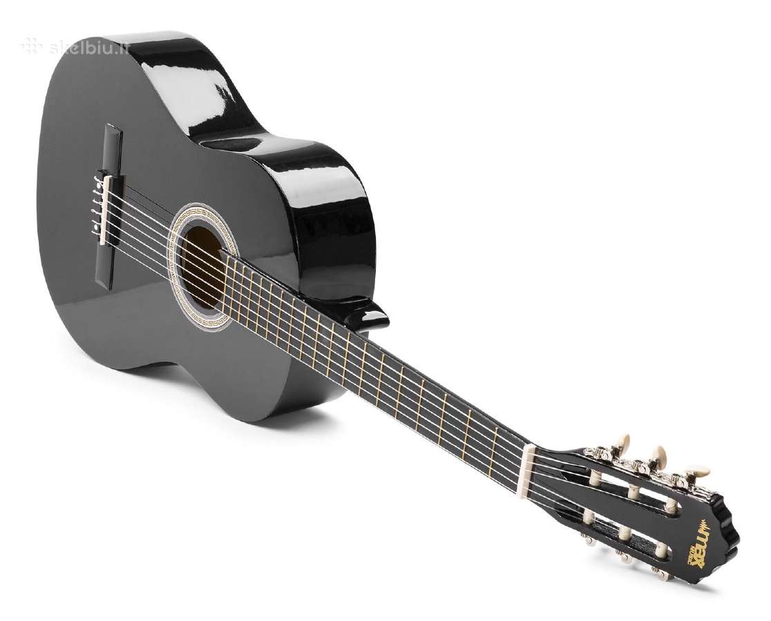 Max Soloart klasikinė gitara juoda - rinkinys - nuotraukos Nr. 5