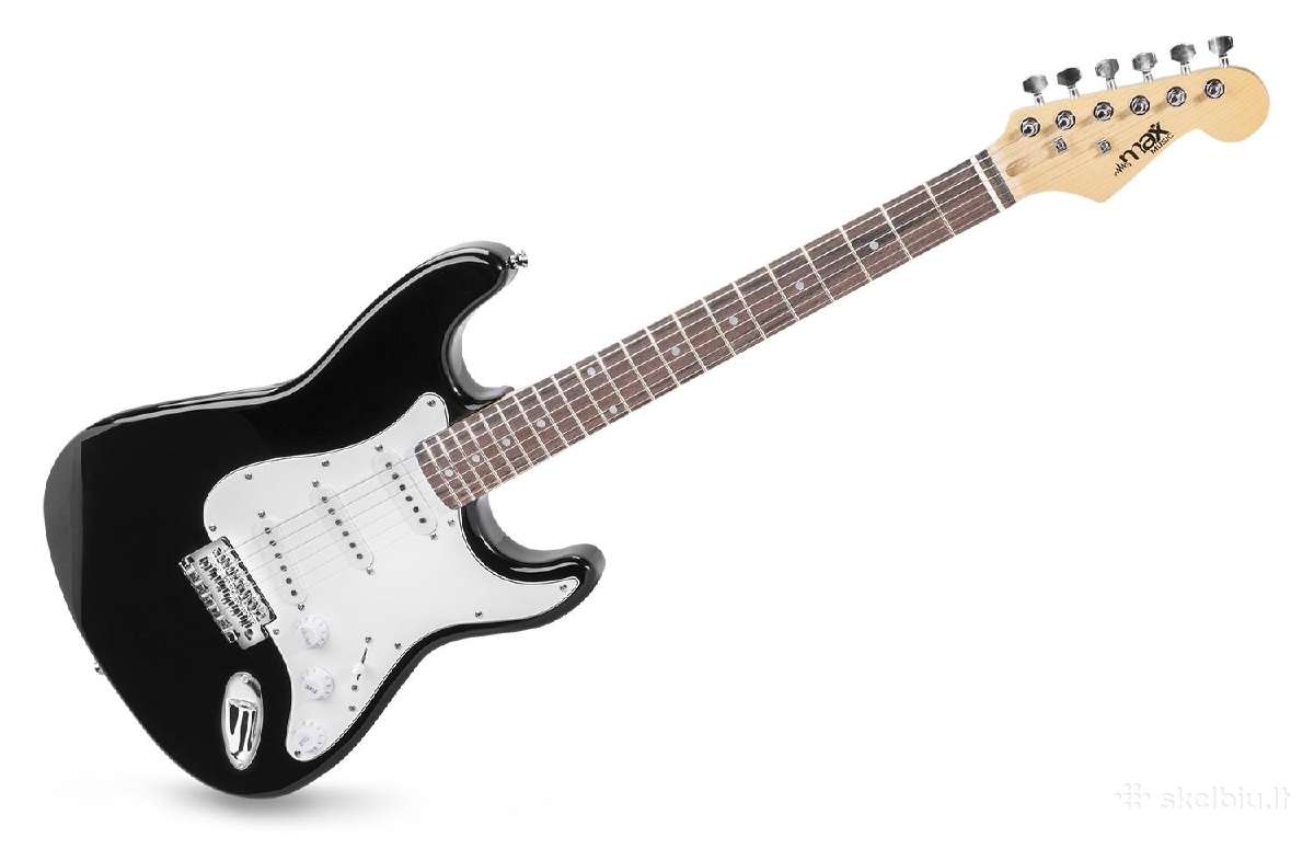 Max Gigkit elektrinės gitaros rinkinys juoda - nuotraukos Nr. 3