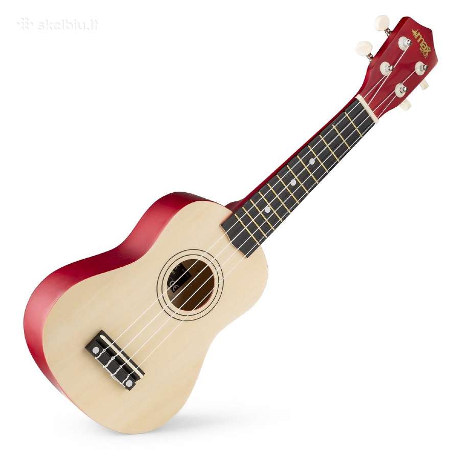 Ukulele rinkinys soprano 21" šviesus medis - nuotraukos Nr. 4
