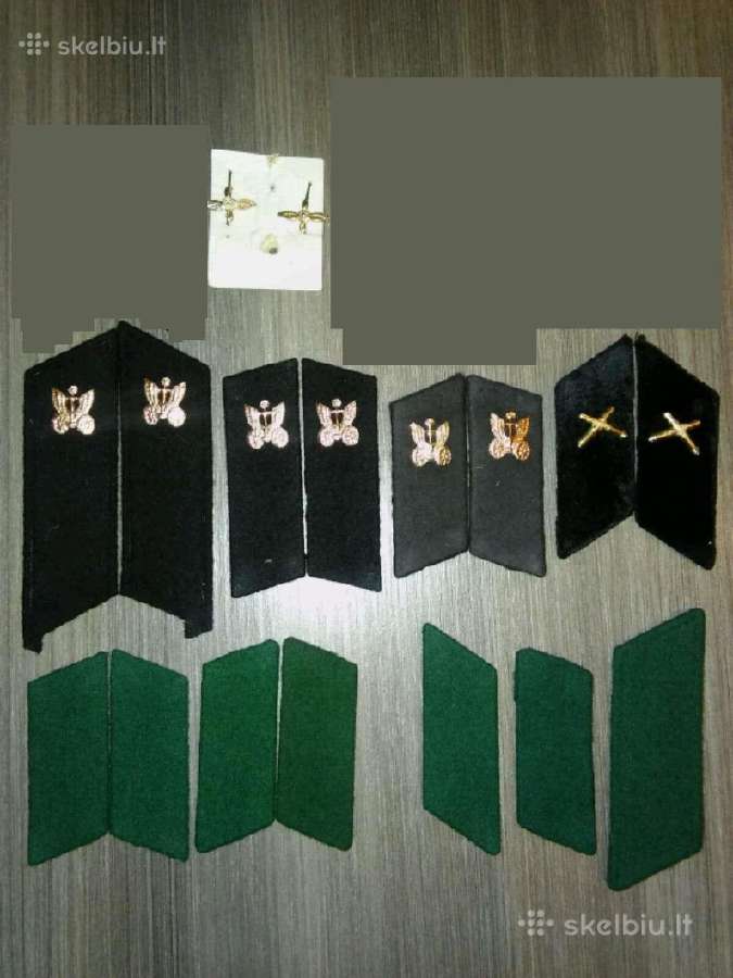 Petlicos (apykaklės) TSRS