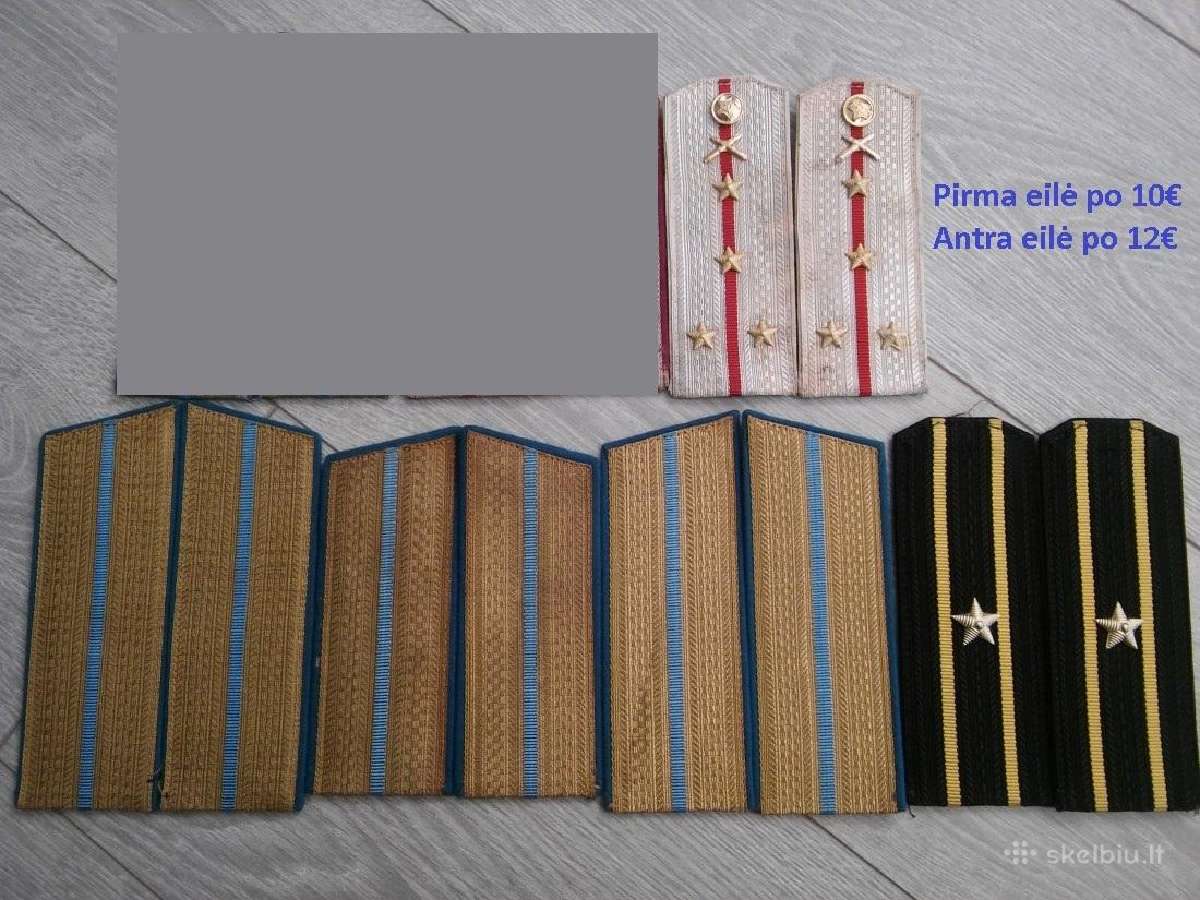 Antpečiai TSRS įvairūs (daug visokių)