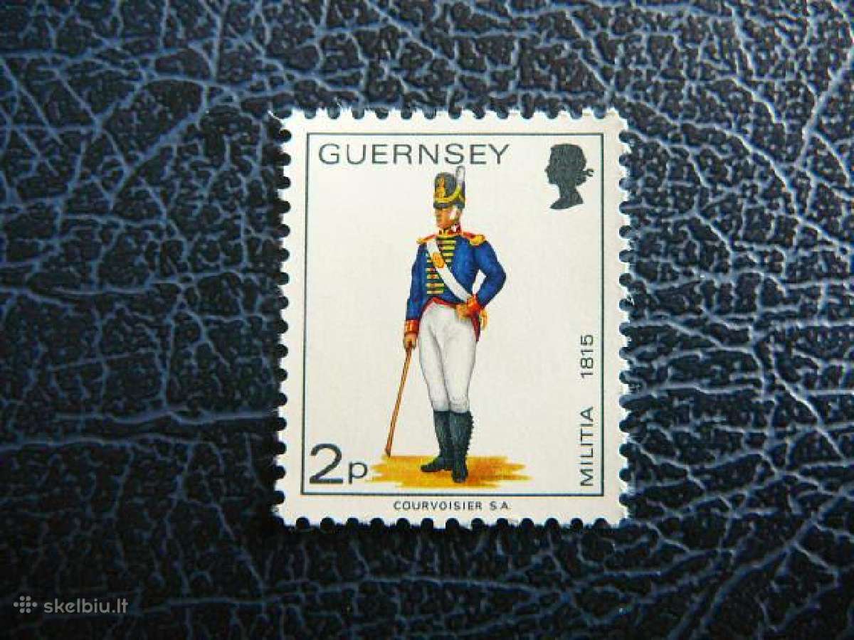 Uniformos karines Guernsey (UK) 1974 grs932