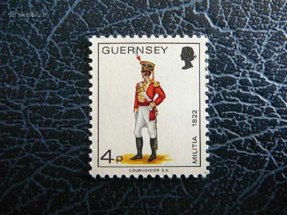Uniformos karines Guernsey (UK) 1974 grs934