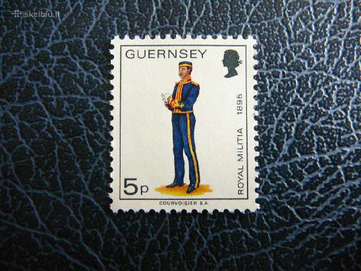 Uniformos karines Guernsey (UK) 1974 grs935