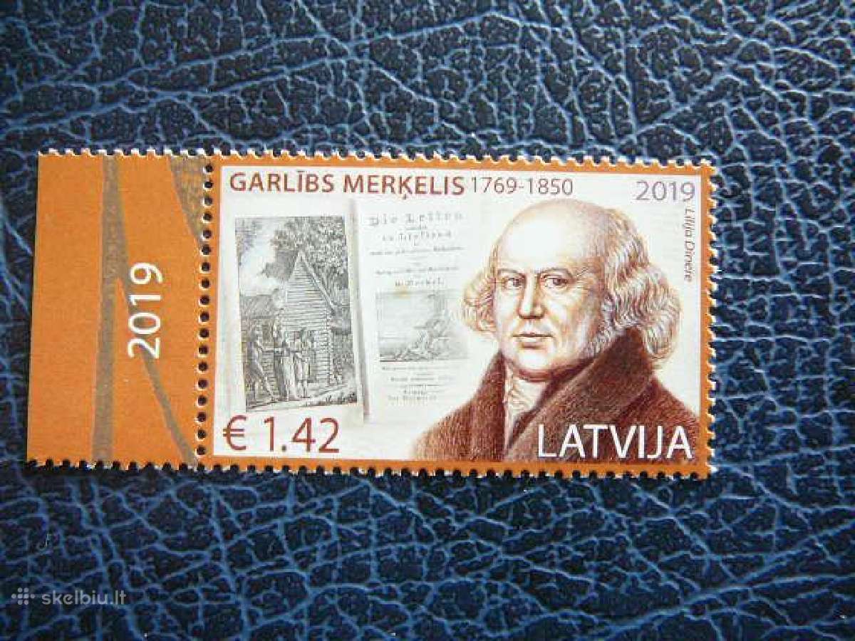 Rasytojas Latvija 2019 Mnh llt1088