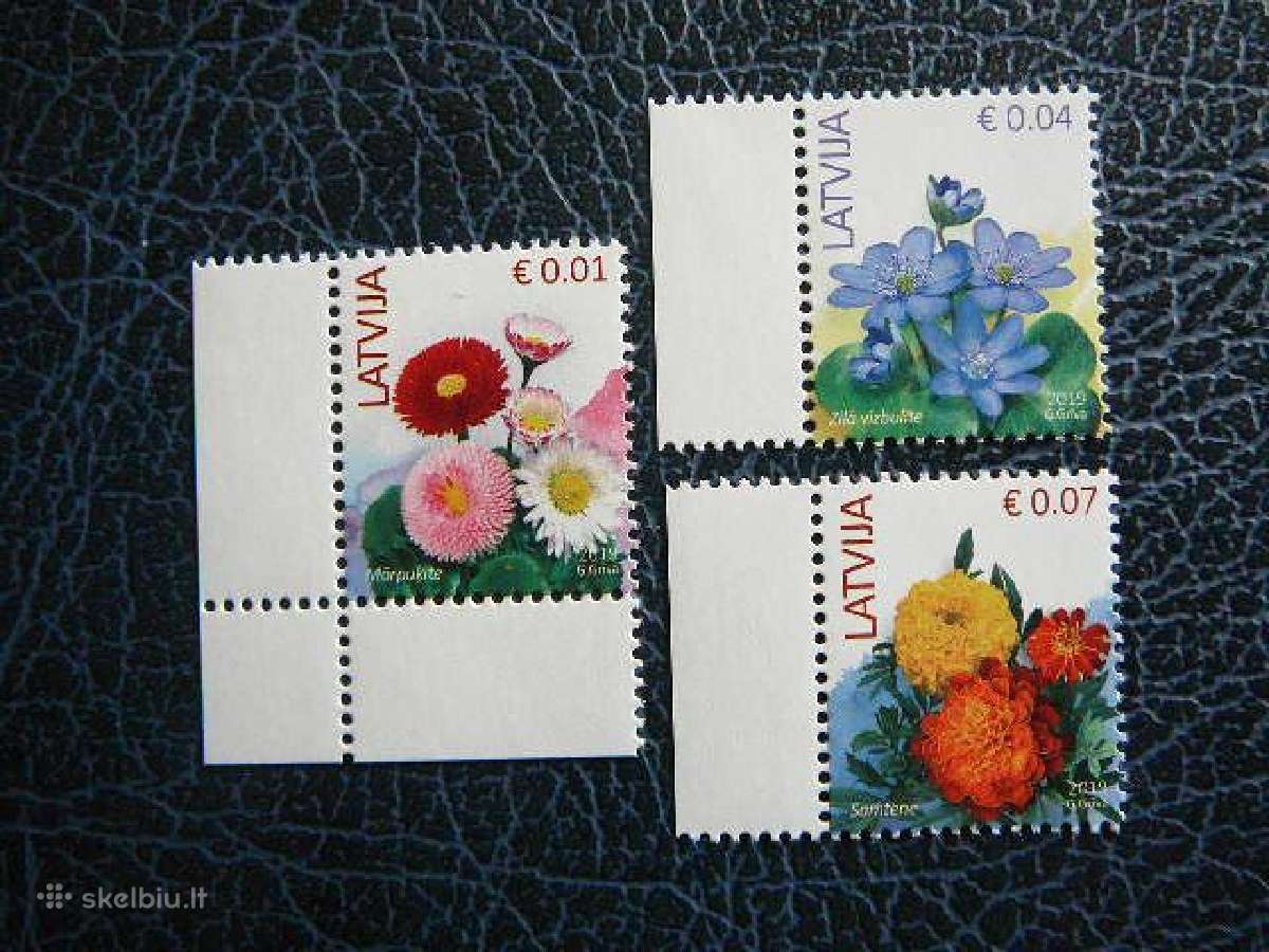 Geles Flora Latvija 2019 Mnh llt899v