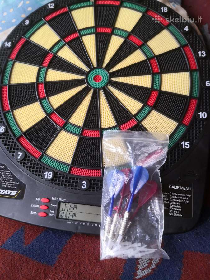 Elektroninis smiginys (Darts) su strelytem