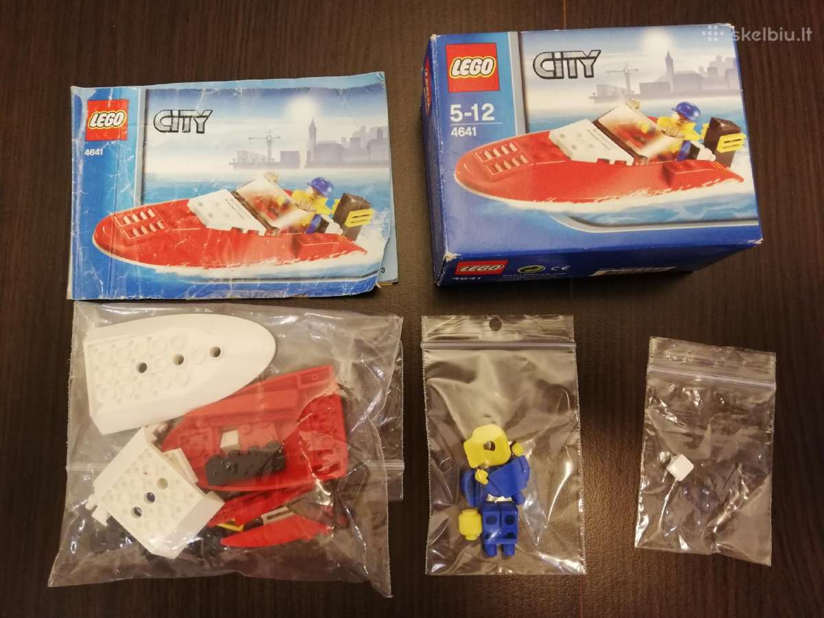 Parduodamas Lego City 4641 Speed Boat - nuotraukos Nr. 7