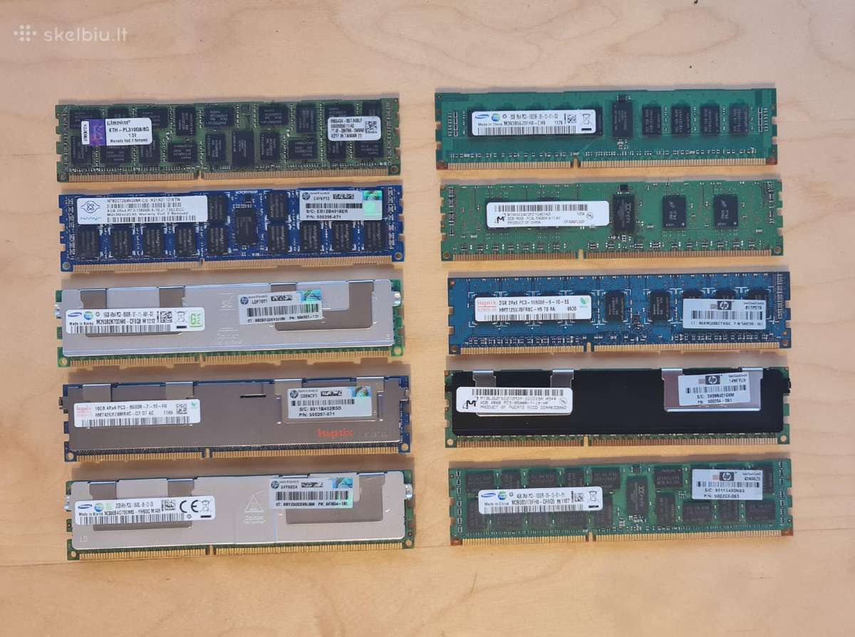 Ddr3 Ddr4 2gb 4gb 8gb 16gb 32gb 64gb 128gb 256gb - nuotraukos Nr. 2