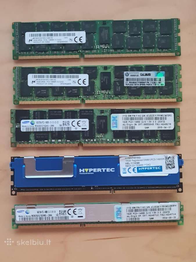 Ddr3 Ddr4 2gb 4gb 8gb 16gb 32gb 64gb 128gb 256gb - nuotraukos Nr. 7