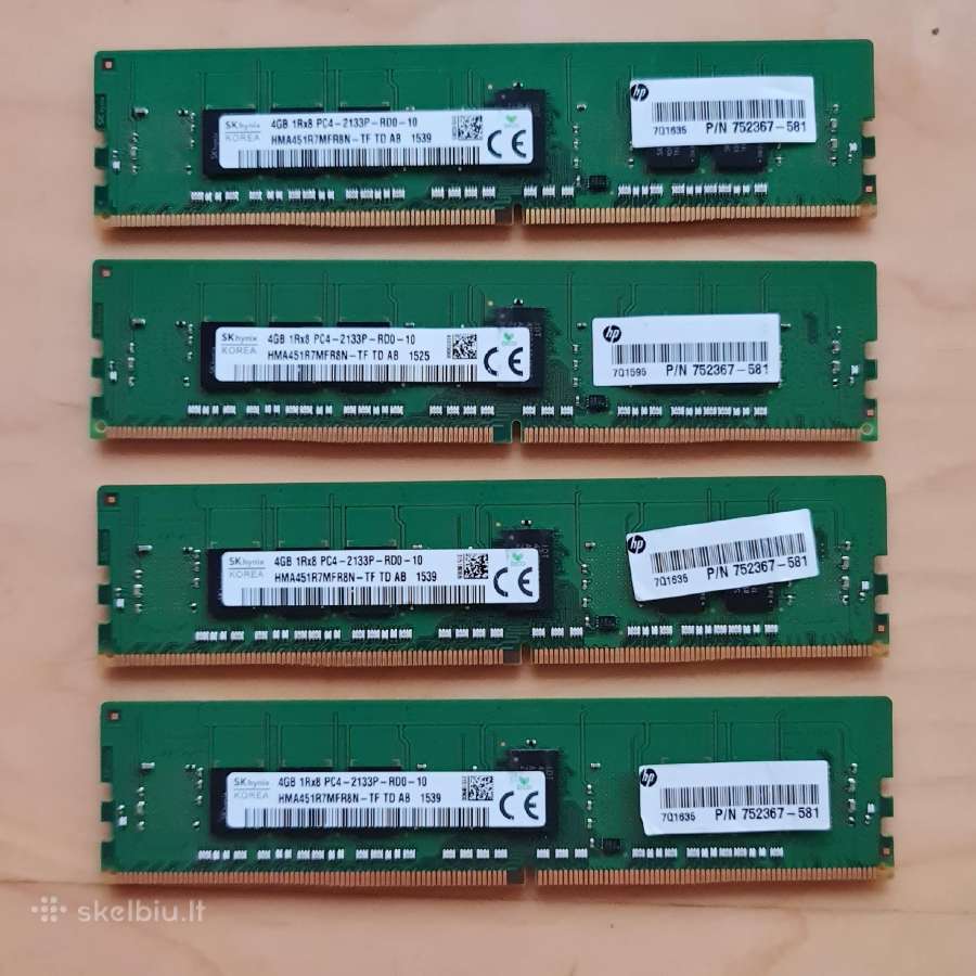 Ddr3 Ddr4 2gb 4gb 8gb 16gb 32gb 64gb 128gb 256gb - nuotraukos Nr. 9