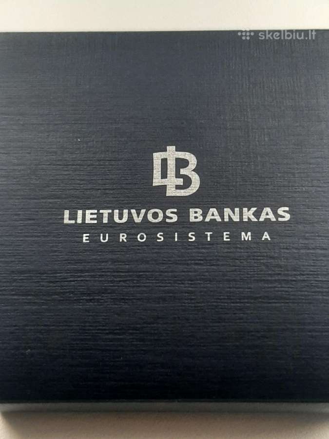 20 euru monieta Lietuvos banko sukakčiai - nuotraukos Nr. 2