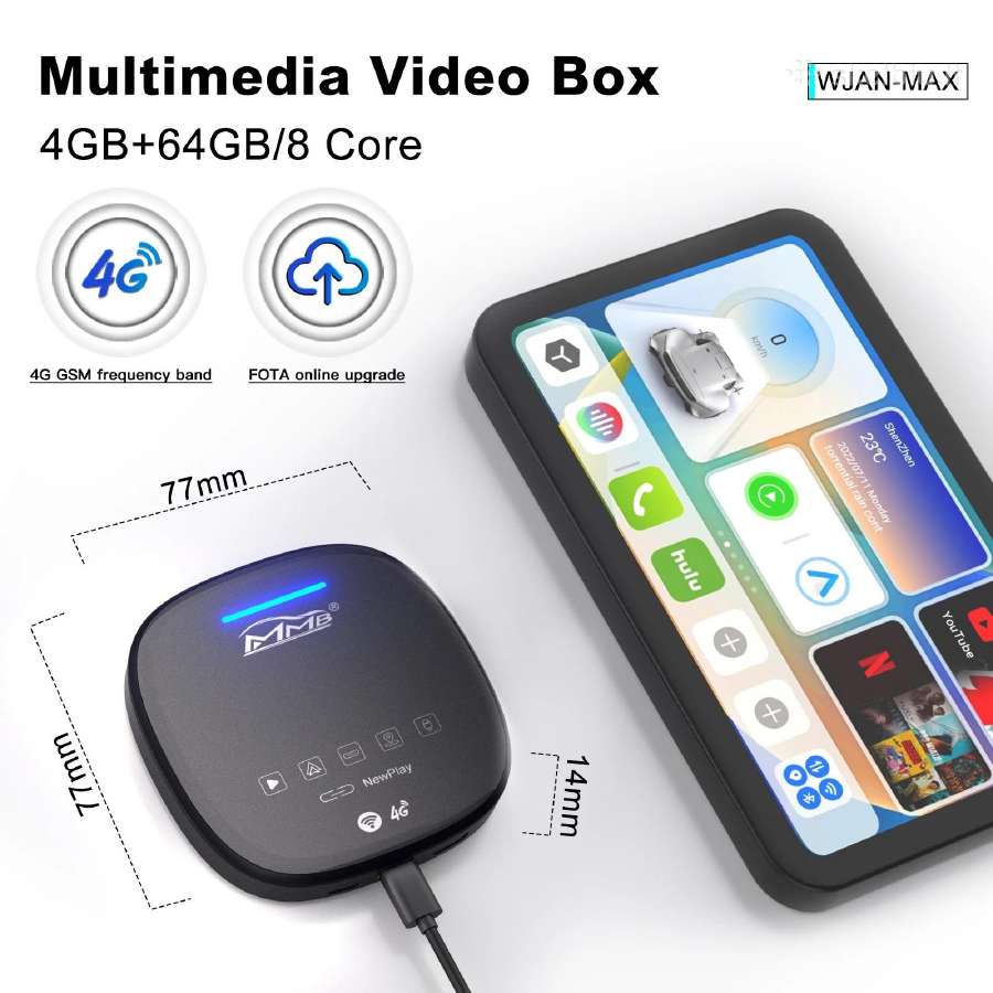 Mmb Max Android Ai Carplay Box - nuotraukos Nr. 8