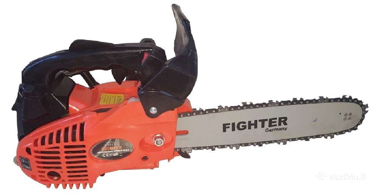 Mažas benzininis grandininis pjūklas 2.9kw Fighter - nuotraukos Nr. 2