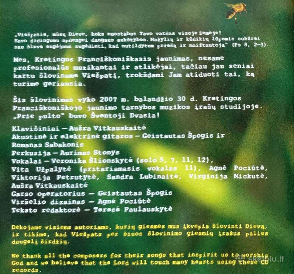 -Kretinga pranciškonų jaunimas 2007 m / CD 20 - nuotraukos Nr. 3