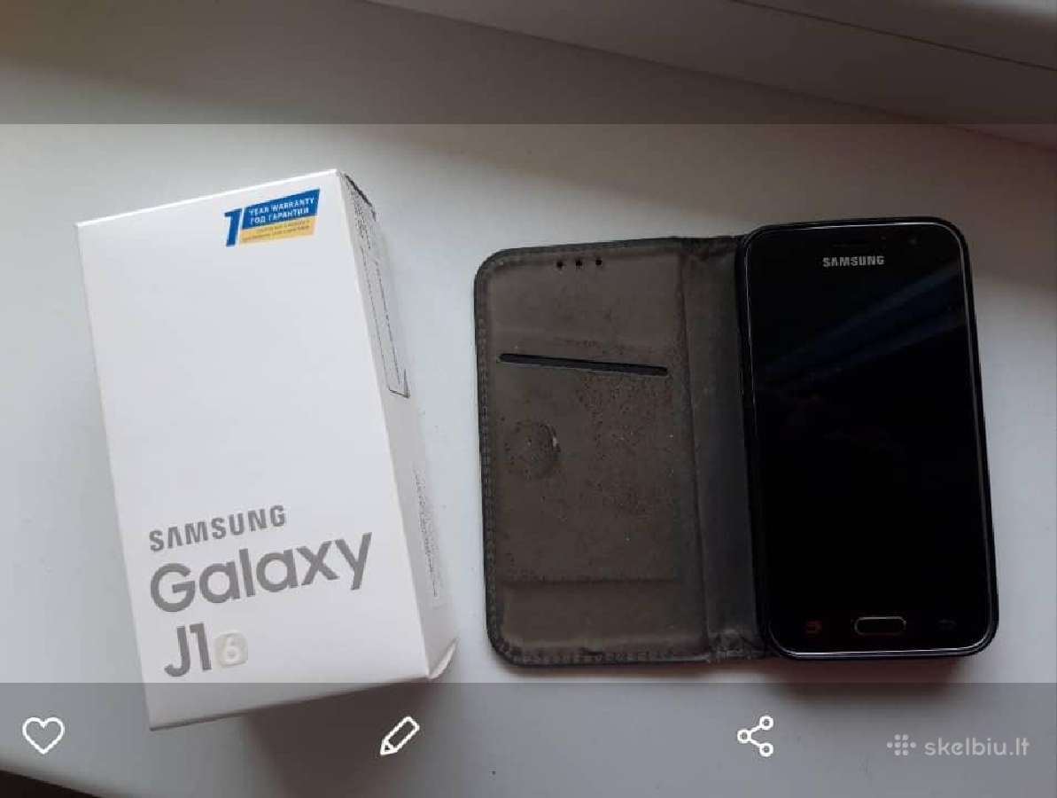 Samsung Galaxy J1 Dual Sim (J120h), Juodas - nuotraukos Nr. 14