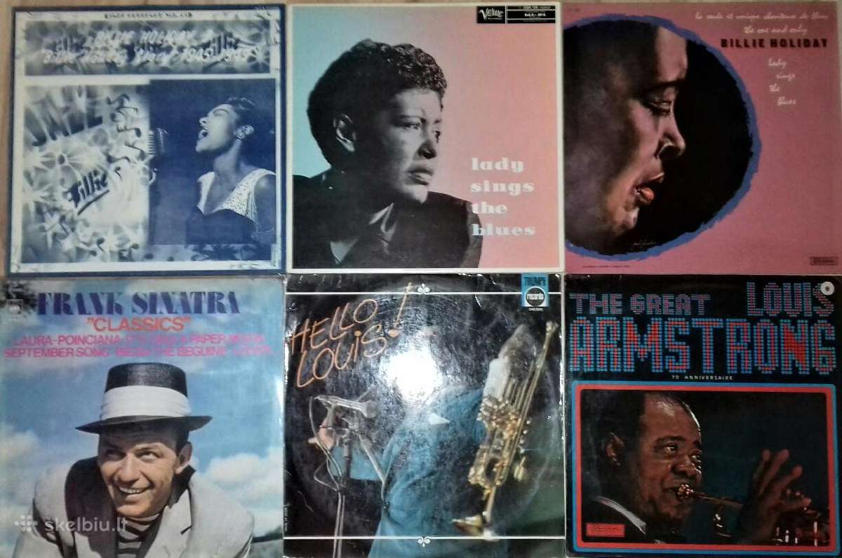 Plokštelės, originalai, Sinatra, Holiday ir kt. - nuotraukos Nr. 2