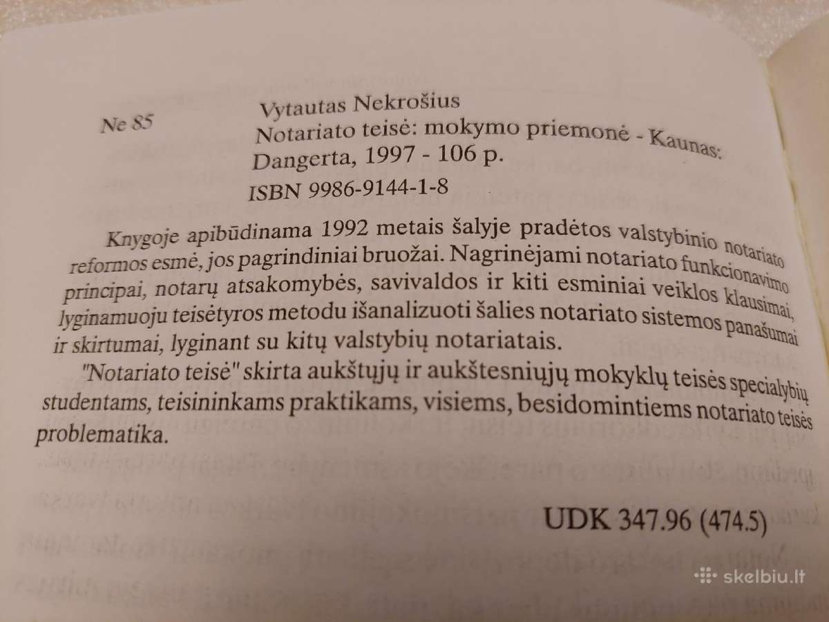 Notariato teisė - nuotraukos Nr. 6