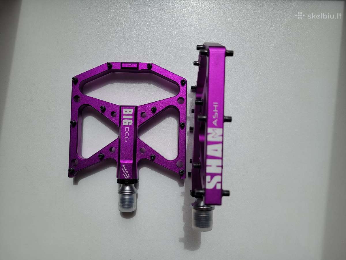 Įvairūs nauji platforminiai dviračio pedalai - nuotraukos Nr. 15