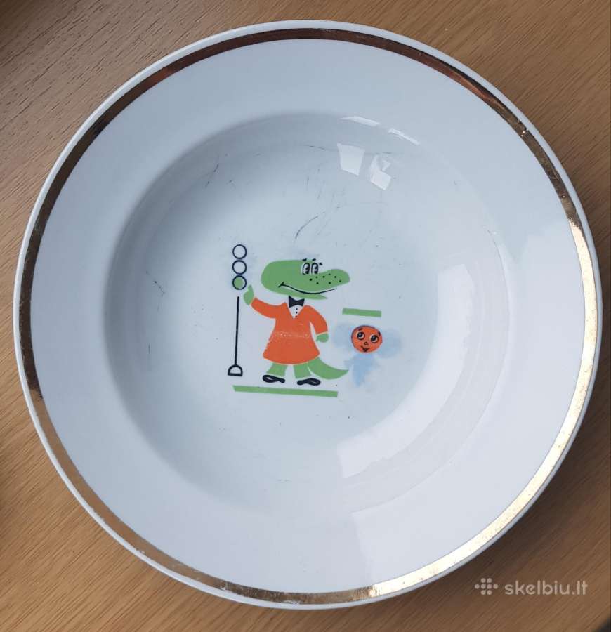Vintažas. Krokodilas Gena ir Kulverstukas.