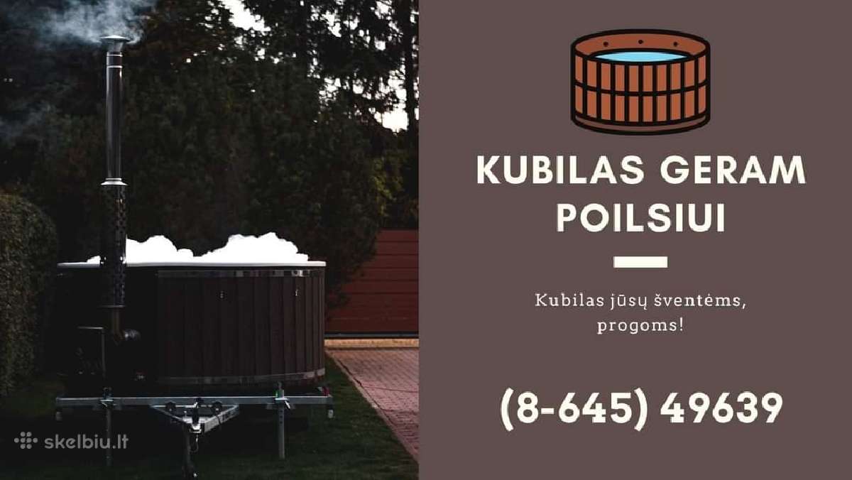 Kretingoje ir už jos ribų nuomojamas kubilas! - nuotraukos Nr. 8