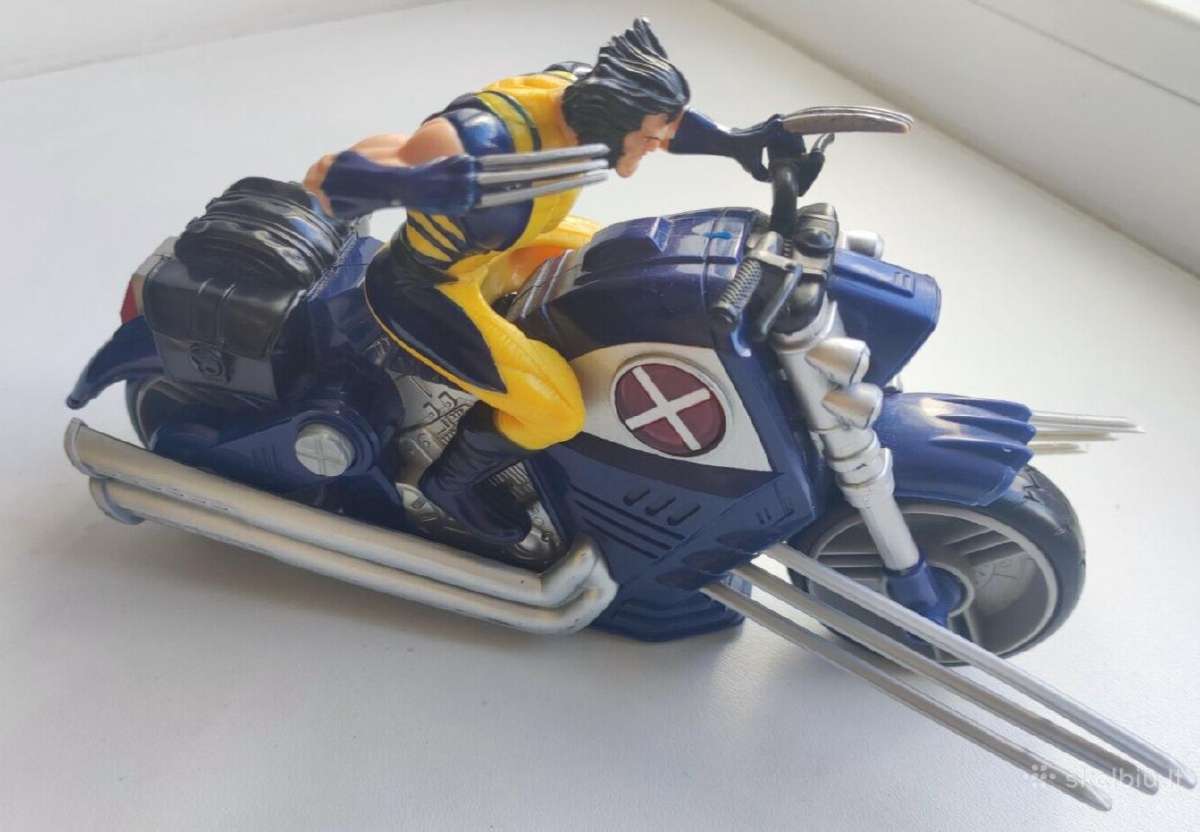 Senas žaislas Marvel X-men Wolverine Motorcycle