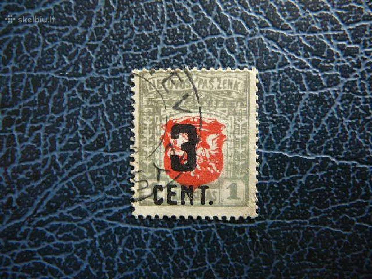 Lietuva 1922 antsp. lit154a