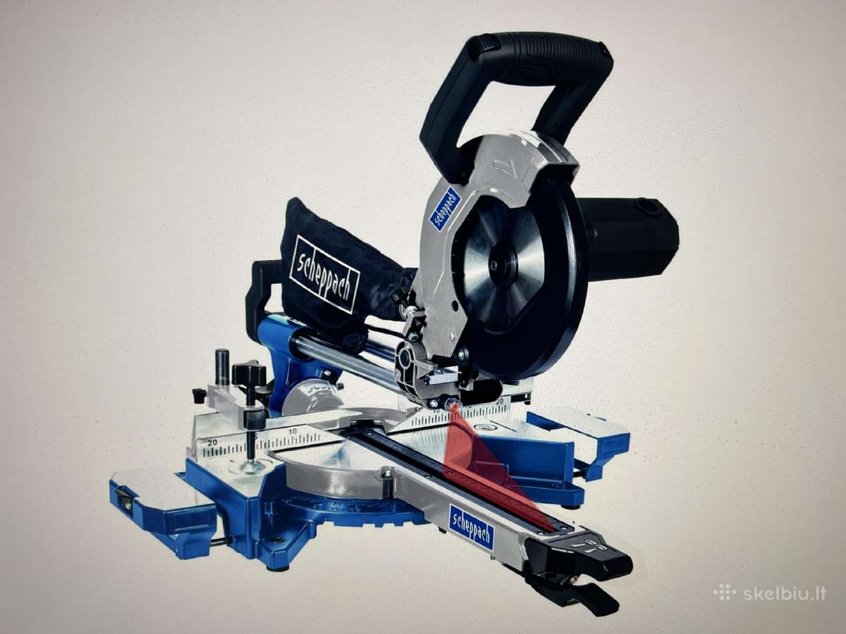 Skersinio pjovimo Hm90mp Scheppach - nuotraukos Nr. 3