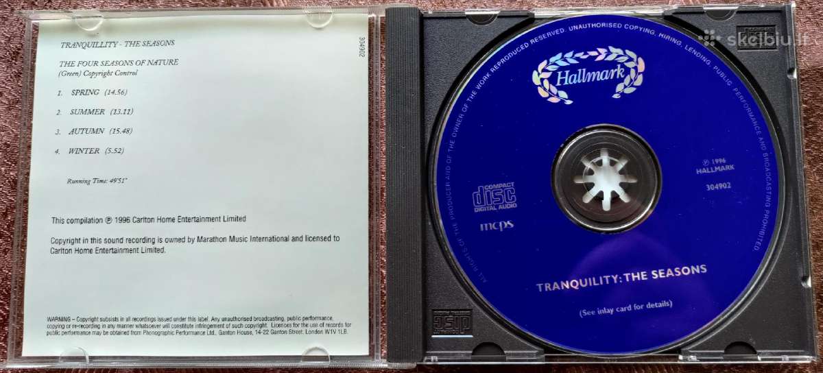 Tranquility seasons / CD 22 - nuotraukos Nr. 2
