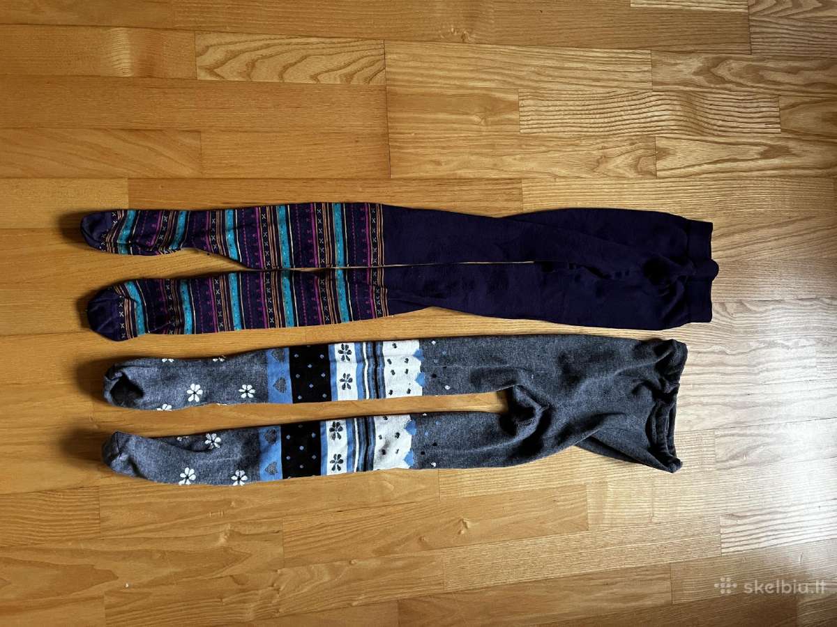 Nepanaudotos pėdkelnės 134-140cm, kojinės 29-34d.! - nuotraukos Nr. 9