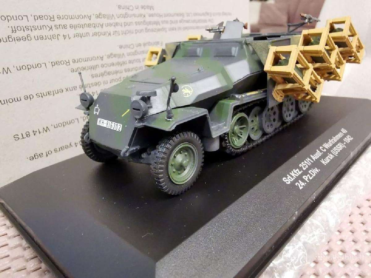 Parduodami 1:43, karinės technikos modeliai - nuotraukos Nr. 8