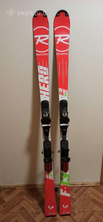 速くおよび自由な ROSSIGNOL HERO ビンディング付き 愛する 165cm SLスキー スキー