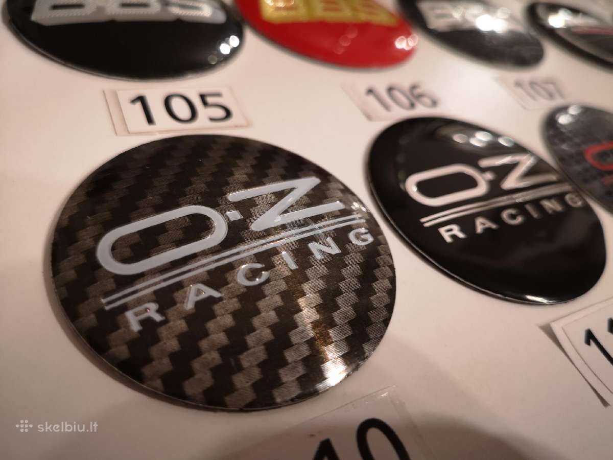 Bbs ,Vossen, Oz racing ,Borbet ratlankiu lipdukai - nuotraukos Nr. 4