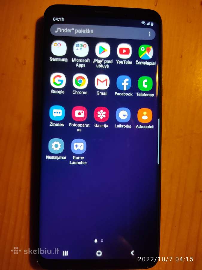 Samsung (S9+) su nauja baterija - nuotraukos Nr. 2